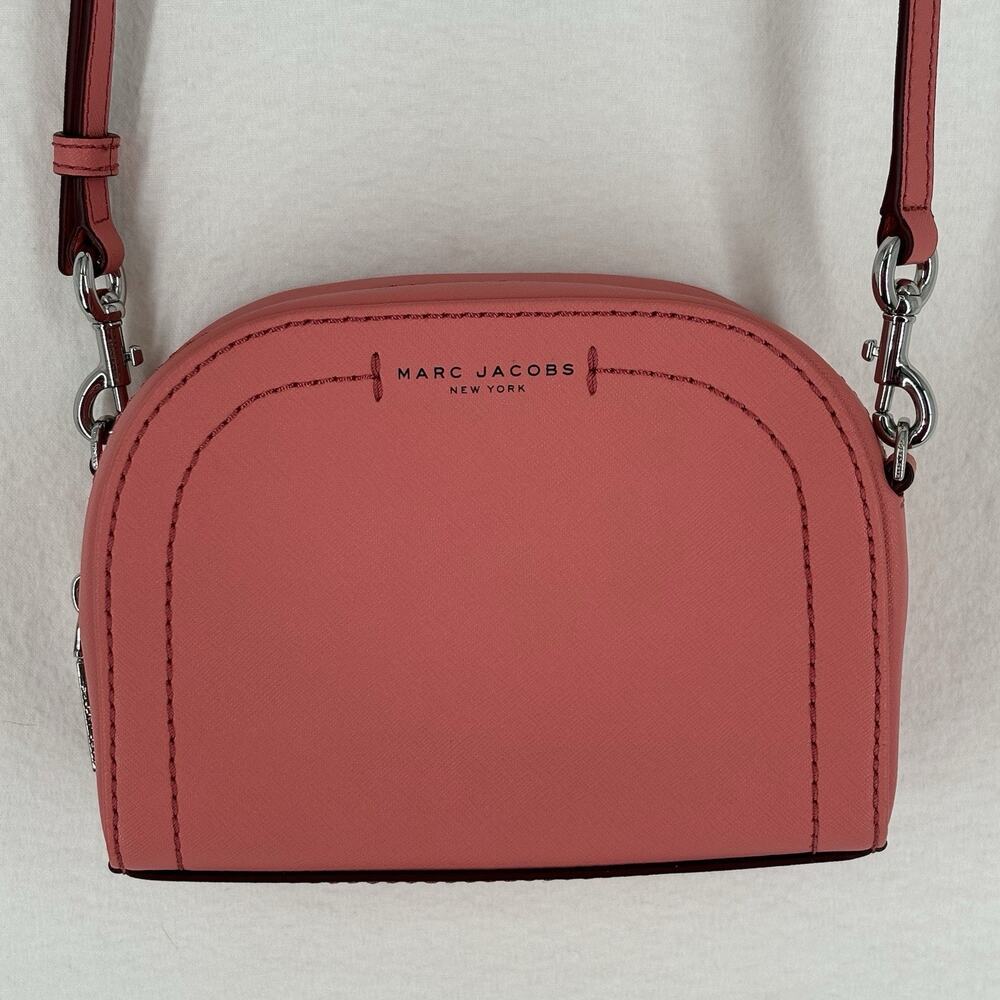 Marc Jacobs Playback Half Moon Small Crossbody Bag Pink